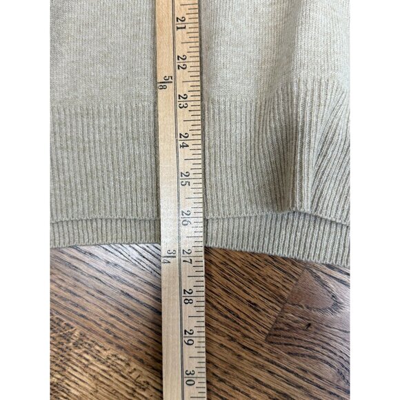 Vintage Pendleton Mens Tan 100% Lambs Wool Vest Size Medium Preppy Retro READ - Picture 10 of 12